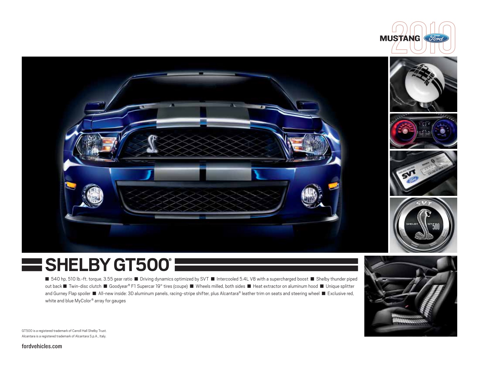 2010 Ford Mustang Brochure Page 10